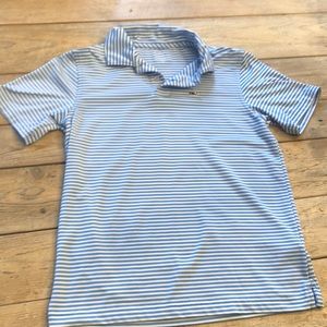 Blue and white Vineyard Vines Performance